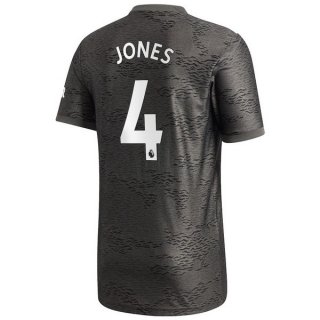 Maglia Manchester United NO.4 Jones Away 2020/21 Nero