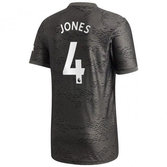 Maglia Manchester United NO.4 Jones Away 2020/21 Nero