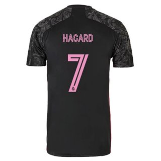 Maglia Real Madrid Terza NO.7 Hazard 2020/21 Nero