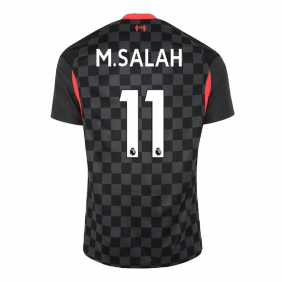 Maglia Liverpool NO.11 M.Salah Terza 2020/21 Nero