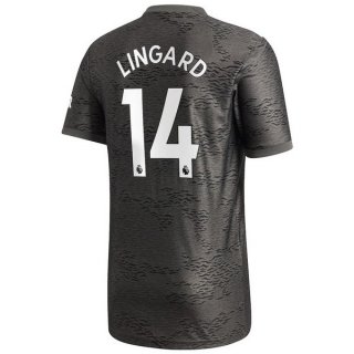 Maglia Manchester United NO.14 Lingard Away 2020/21 Nero