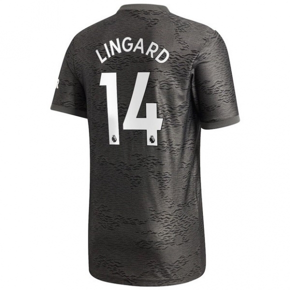 Maglia Manchester United NO.14 Lingard Away 2020/21 Nero