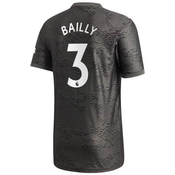 Maglia Manchester United NO.3 Bailly Away 2020/21 Nero