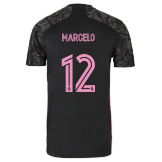 Maglia Real Madrid Terza NO.12 Marcelo 2020/21 Nero