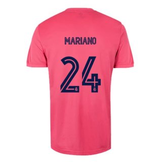 Maglia Real Madrid Away NO.24 Mariano 2020/21 Rosa
