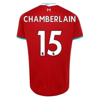 Maglia Liverpool NO.15 Chamberlain Home 2020/21 Rosso