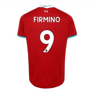 Maglia Liverpool NO.9 Firmino Home 2020/21 Rosso
