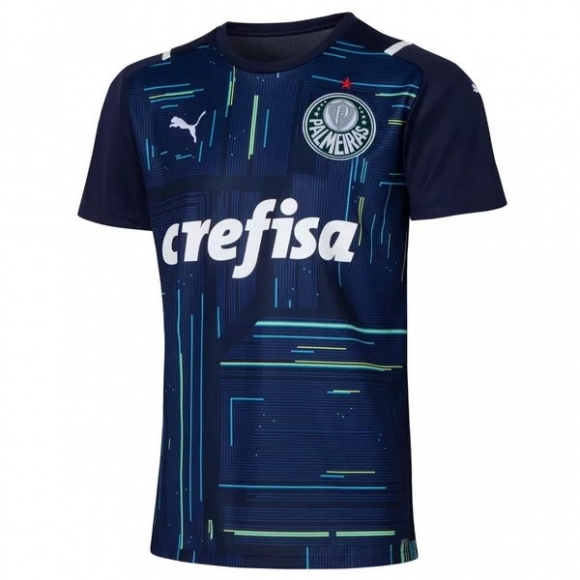 Thailandia Maglia Palmeiras Portiere 2021/22 Blu