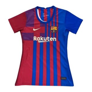 Maglia Barcellona Home Donna 2021/22 Blu Rosso