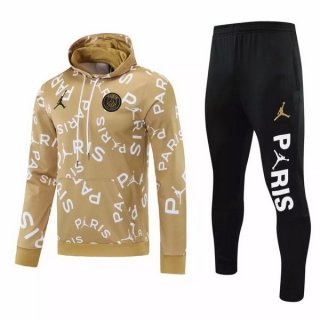Felpa Cappuccio Paris Saint Germain 2021/22 Giallo Nero