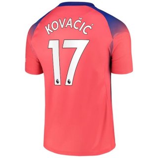 Maglia Chelsea NO.17 Kovacic Terza 2020/21 Arancione