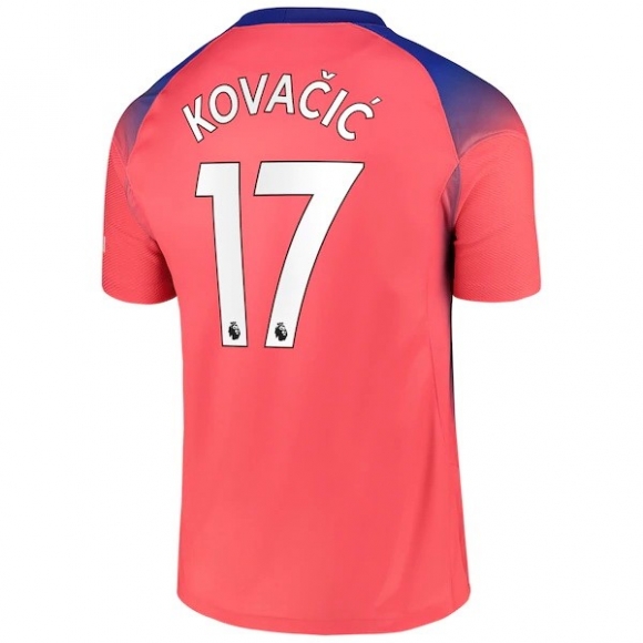 Maglia Chelsea NO.17 Kovacic Terza 2020/21 Arancione
