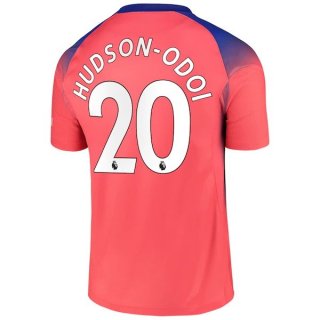 Maglia Chelsea NO.20 Hudson Odoi Terza 2020/21 Arancione