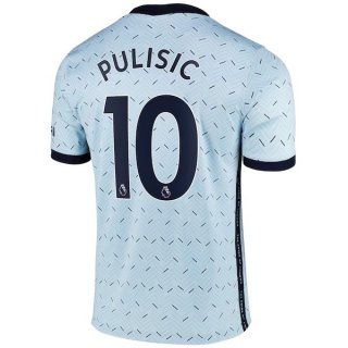 Maglia Chelsea NO.10 Pulisic Away 2020/21 Blu