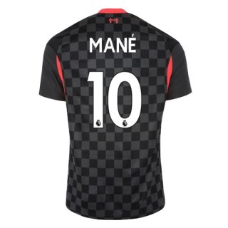 Maglia Liverpool NO.10 Mane Terza 2020/21 Nero