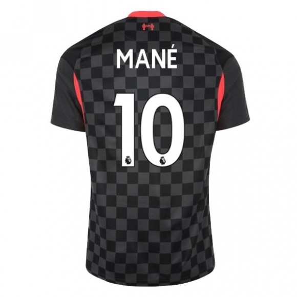 Maglia Liverpool NO.10 Mane Terza 2020/21 Nero