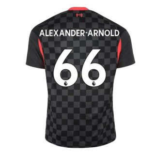 Maglia Liverpool NO.66 Arnold Terza 2020/21 Nero