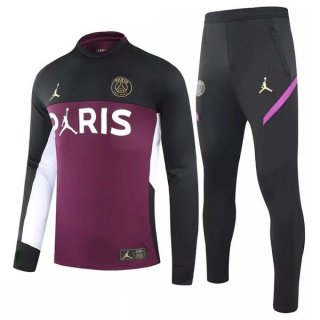 Giacca Paris Saint Germain 2021/22 Borgona Nero