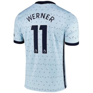 Maglia Chelsea NO.11 Werner Away 2020/21 Blu