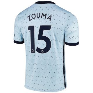 Maglia Chelsea NO.15 Zouma Away 2020/21 Blu