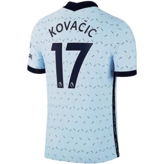 Maglia Chelsea NO.17 Kovacic Away 2020/21 Blu
