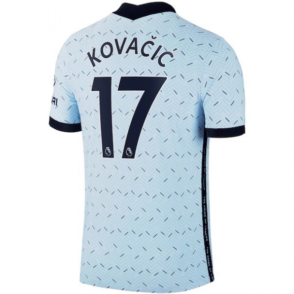 Maglia Chelsea NO.17 Kovacic Away 2020/21 Blu