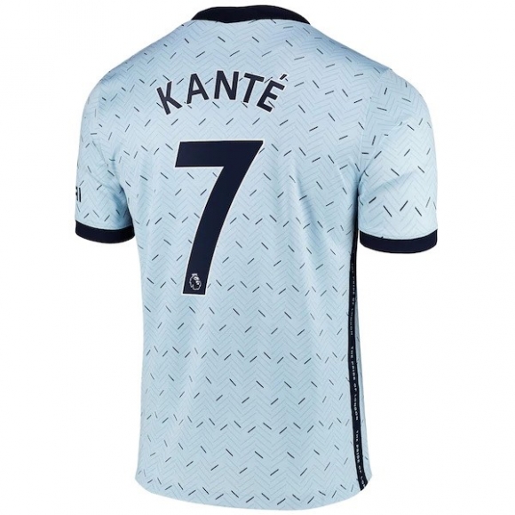 Maglia Chelsea NO.7 Kante Away 2020/21 Blu