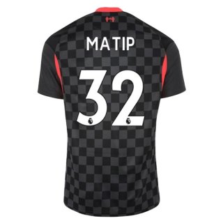 Maglia Liverpool NO.32 Matip Terza 2020/21 Nero
