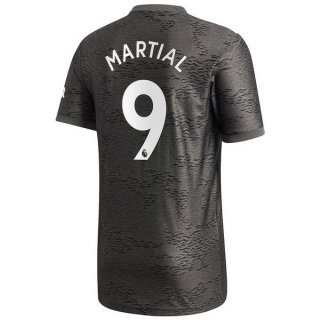 Maglia Manchester United NO.9 Martial Away 2020/21 Nero