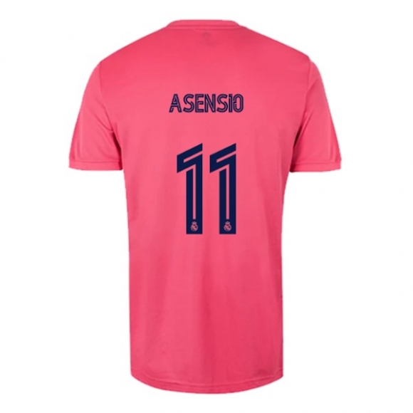 Maglia Real Madrid Away NO.11 Asensio 2020/21 Rosa