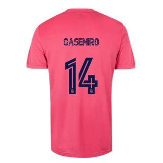 Maglia Real Madrid Away NO.14 Casemiro 2020/21 Rosa
