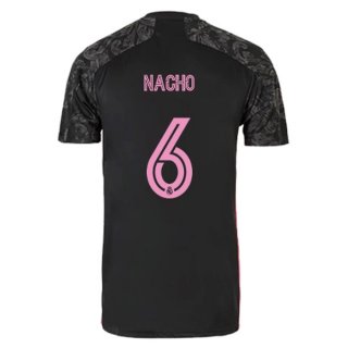 Maglia Real Madrid Terza NO.6 Nacho 2020/21 Nero