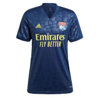 Maglia Lyon Terza Donna 2020/21 Blu