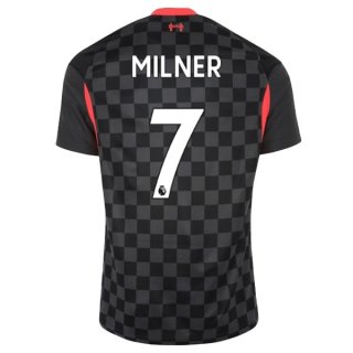 Maglia Liverpool NO.7 Milner Terza 2020/21 Nero