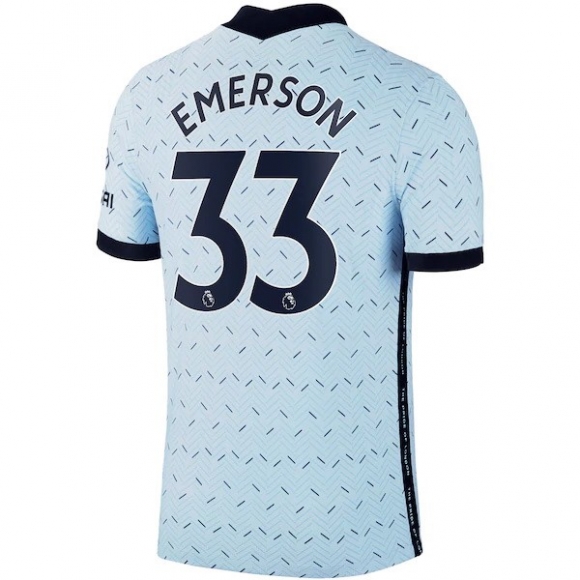 Maglia Chelsea NO.33 Emerson Away 2020/21 Blu