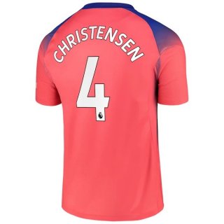Maglia Chelsea NO.4 Christensen Terza 2020/21 Arancione