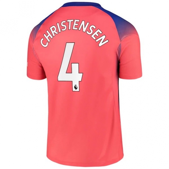 Maglia Chelsea NO.4 Christensen Terza 2020/21 Arancione