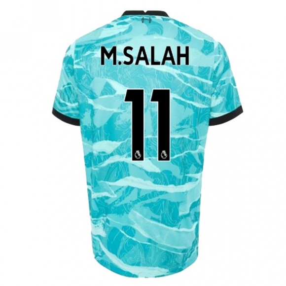 Maglia Liverpool NO.11 M.Salah Away 2020/21 Blu
