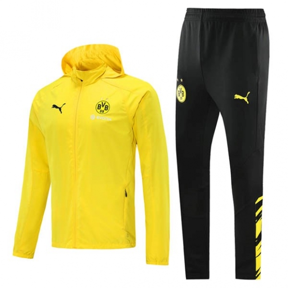 Giacca a vento Borussia Dortmund Set Completo 2021/22 Giallo Nero