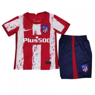 Maglia Atletico Madrid Home Bambino 2021/22 Rosso