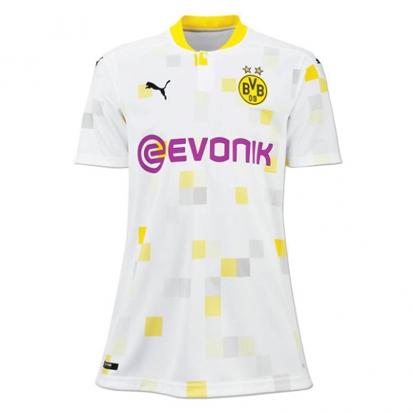 Maglia Borussia Dortmund Terza Donna 2020/21 Bianco