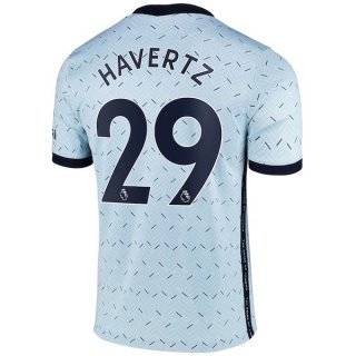 Maglia Chelsea NO.29 Havertz Away 2020/21 Blu