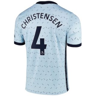Maglia Chelsea NO.4 Christensen Away 2020/21 Blu