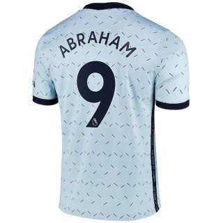 Maglia Chelsea NO.9 Abraham Away 2020/21 Blu