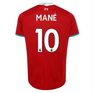 Maglia Liverpool NO.10 Mane Home 2020/21 Rosso
