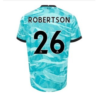 Maglia Liverpool NO.26 Robertson Away 2020/21 Blu