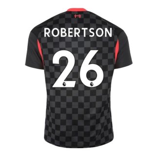 Maglia Liverpool NO.26 Robertson Terza 2020/21 Nero