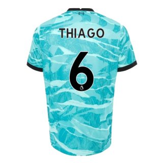 Maglia Liverpool NO.6 Thiago Away 2020/21 Blu
