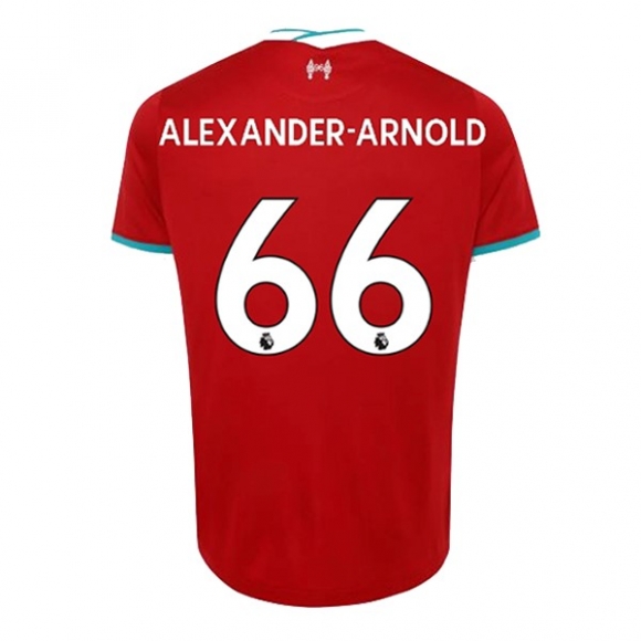 Maglia Liverpool NO.66 Arnold Home 2020/21 Rosso