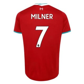Maglia Liverpool NO.7 Milner Home 2020/21 Rosso